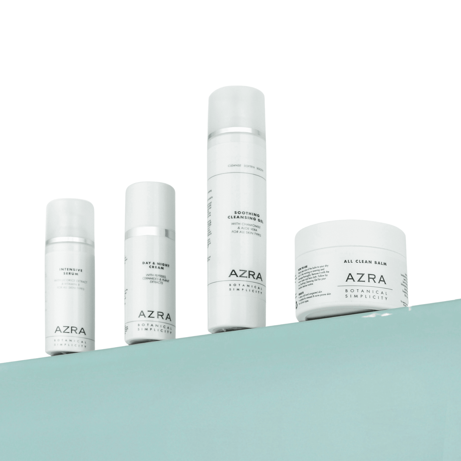 AZRA Botanical Simplicity DAY & NIGHT CREAM Hydrating, Calming & Plumping the Skin with Squalene, Ceramide & Na - Hyaluronate