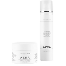Afbeelding in Gallery-weergave laden,  ALL CLEAN BALM (100ml) &amp; SOOTHING CLEANSING GEL (100ML) are ideal for double cleansing routine Azra Botanical Simplicity Skincare
