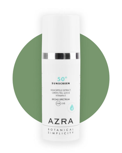 Sunscreen SPF50+ 50ml - AZRA BOTANICAL SIMPLICITY