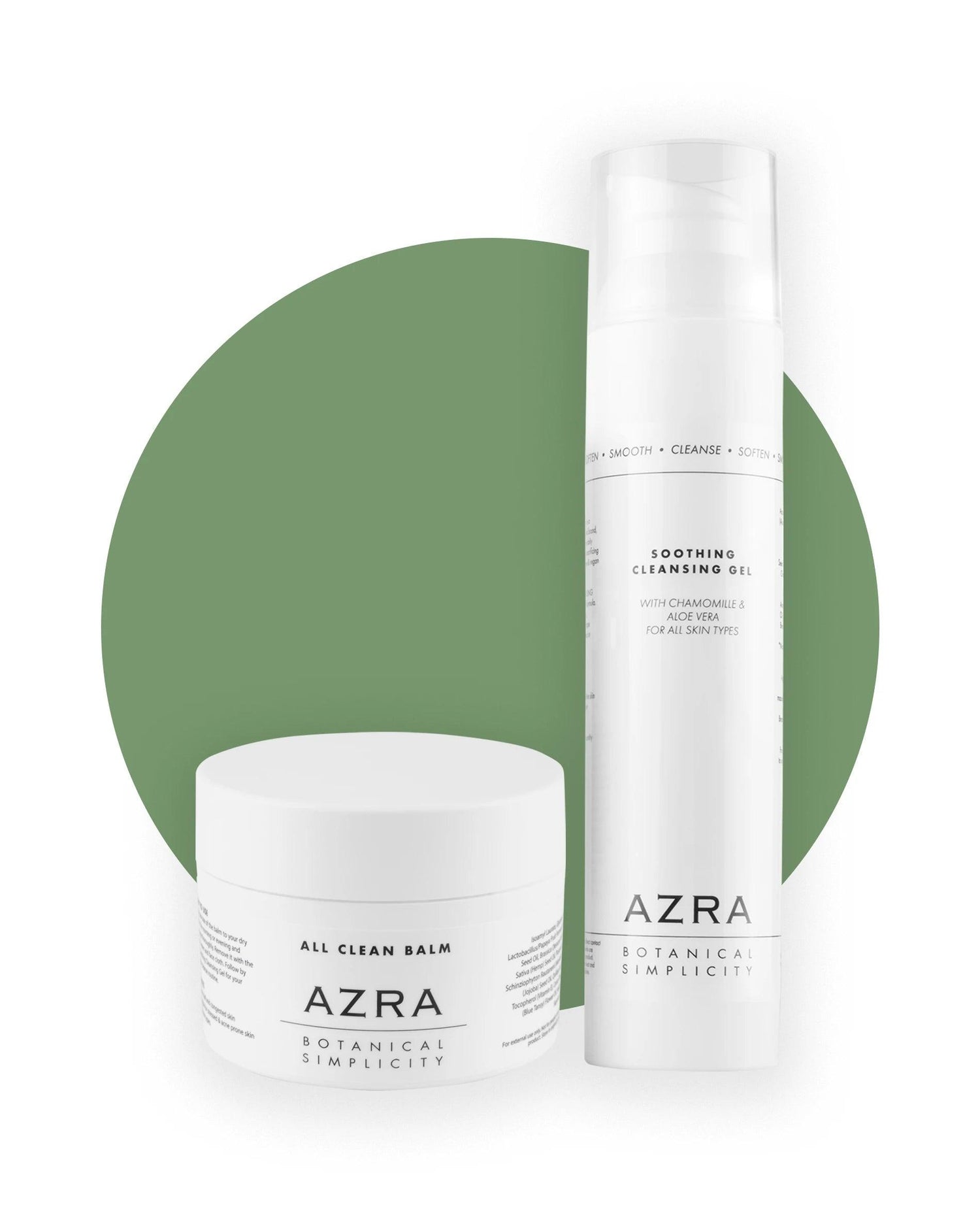 Double Cleanse Kit - AZRA BOTANICAL SIMPLICITY